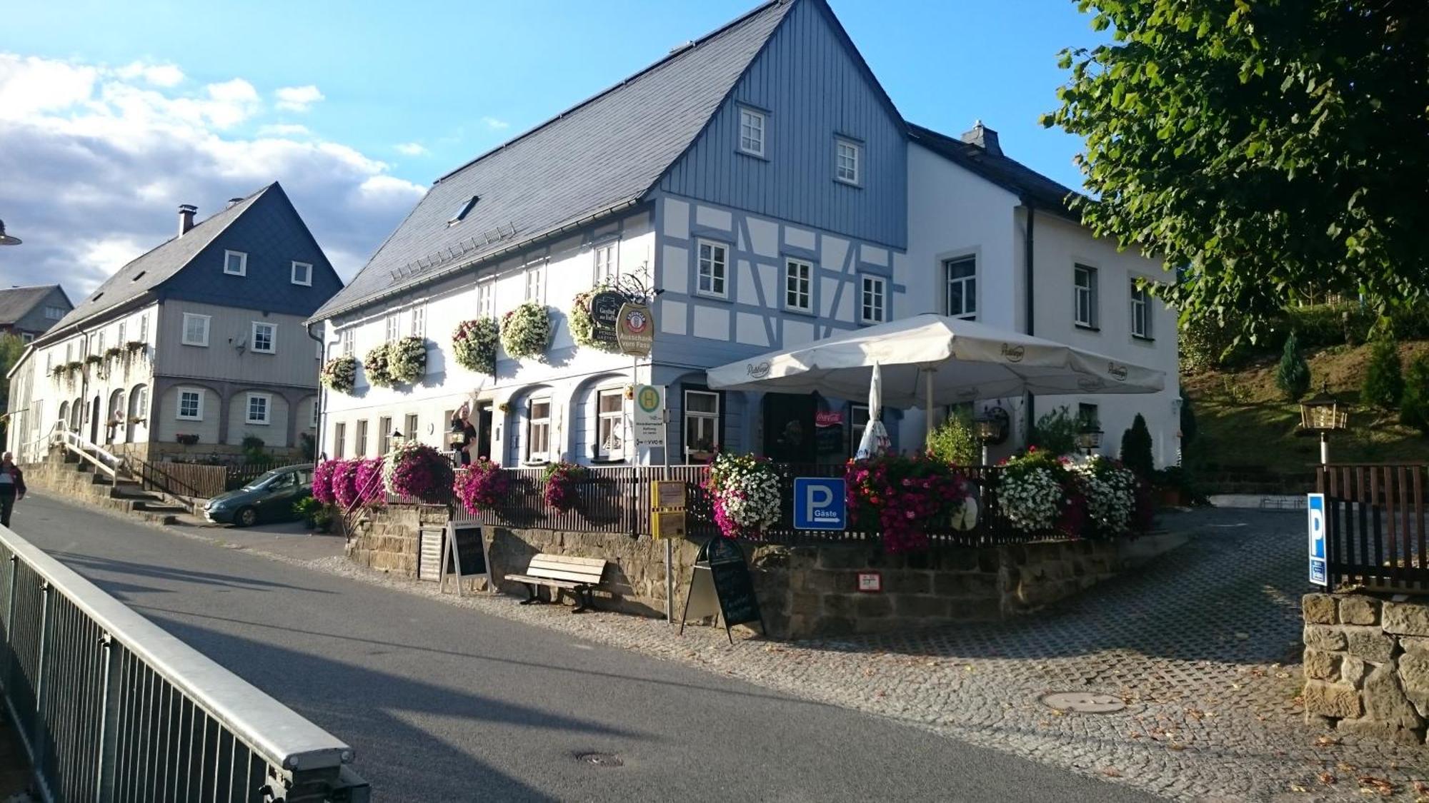 Gasthof Zur Hoffnung Hinterhermsdorf Exterior photo