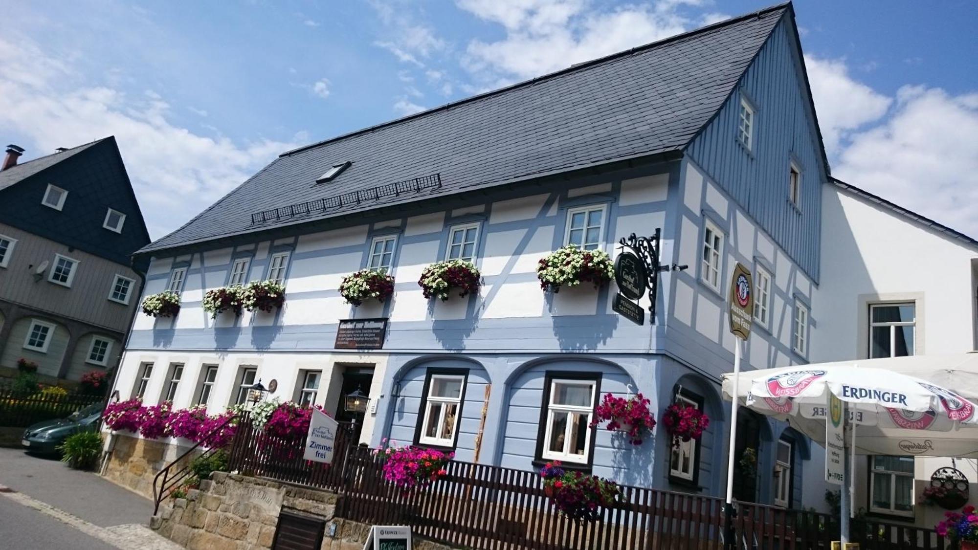 Gasthof Zur Hoffnung Hinterhermsdorf Exterior photo