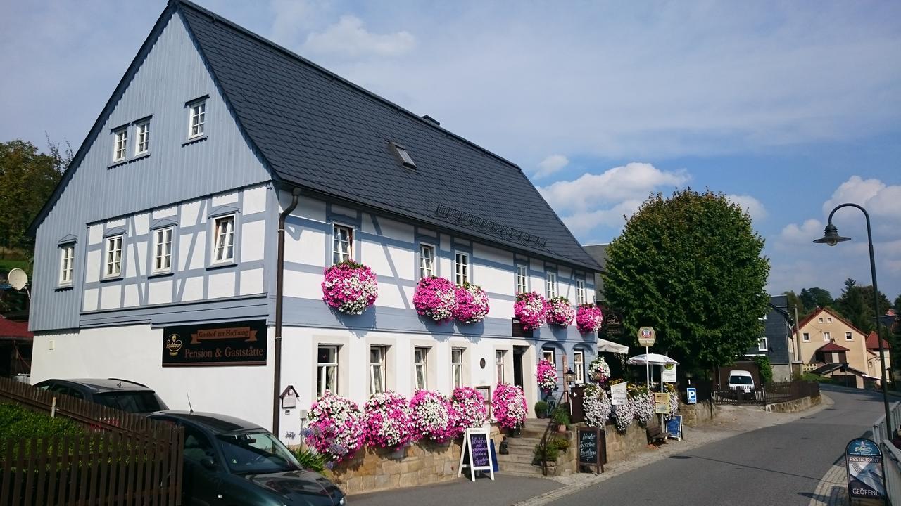 Gasthof Zur Hoffnung Hinterhermsdorf Exterior photo