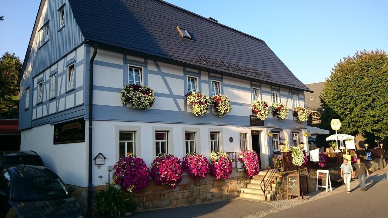Gasthof Zur Hoffnung Hinterhermsdorf Exterior photo