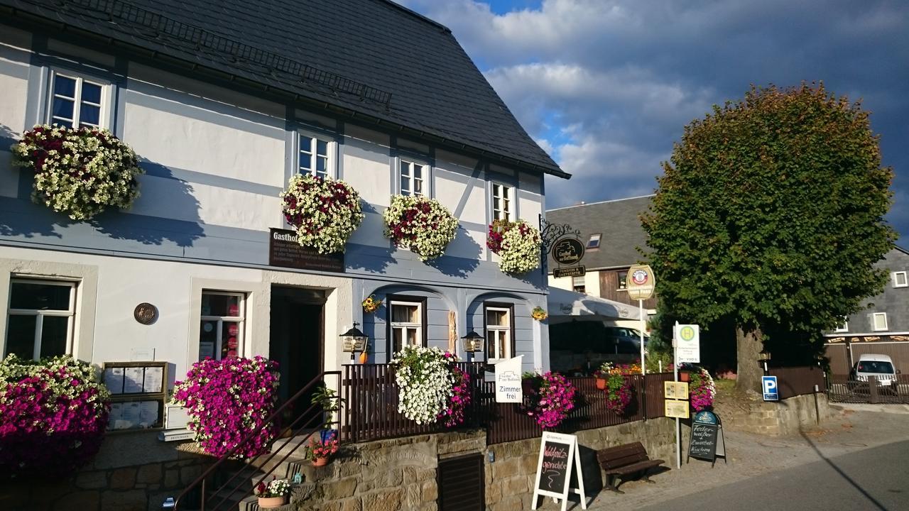Gasthof Zur Hoffnung Hinterhermsdorf Exterior photo