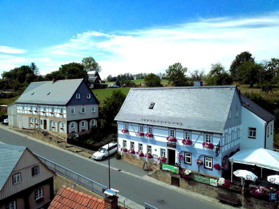 Gasthof Zur Hoffnung Hinterhermsdorf Exterior photo